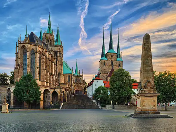 Foto einer Sehenswürdigkeit in Erfurt.