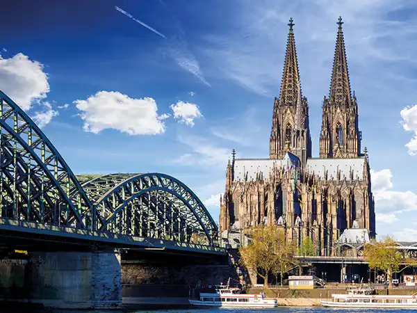 Foto einer Sehenswürdigkeit in Köln.