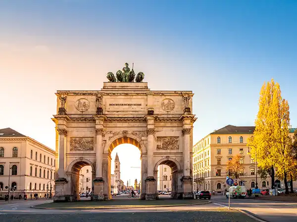Foto einer Sehenswürdigkeit in München.