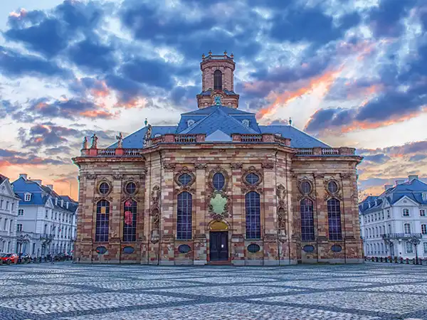 Foto einer Sehenswürdigkeit in Saarbrücken.