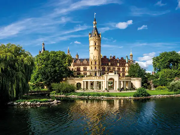 Foto einer Sehenswürdigkeit in Schwerin.