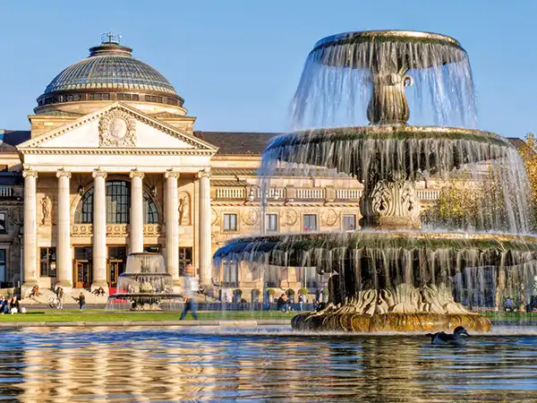 Foto einer Sehenswürdigkeit in Wiesbaden.